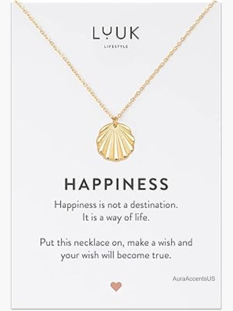 Stainless Steel Pendant Necklace With Meaningful Charm
